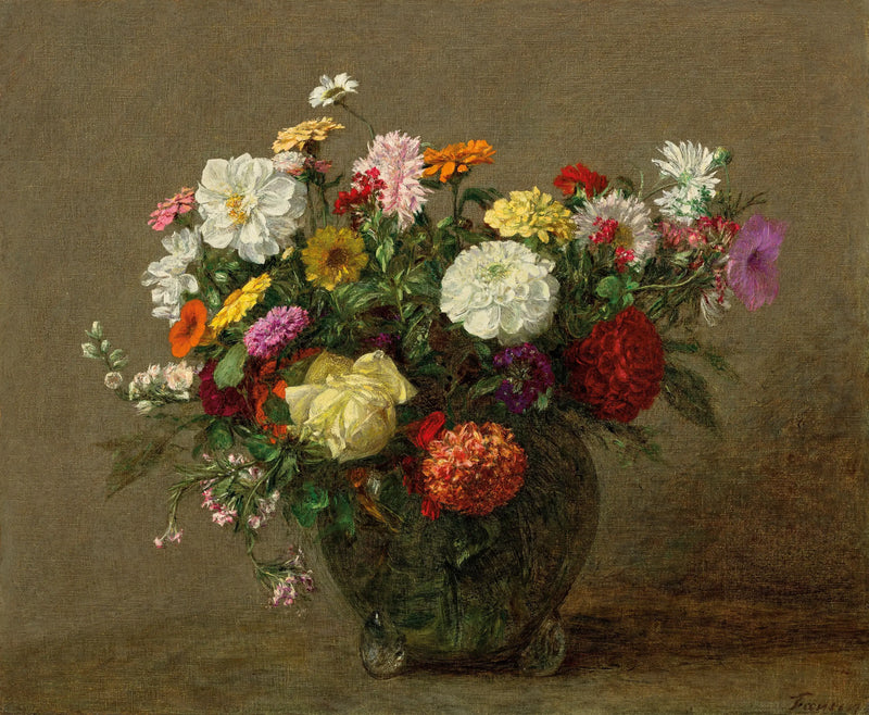 Buquê de jardim - Henri Fantin-Latour