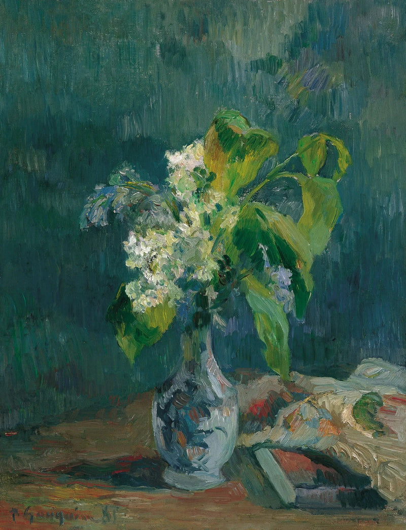 Buquê de lilás - Paul Gauguin