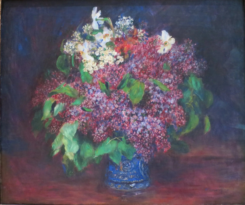Buquê de lilás - Pierre-Auguste Renoir