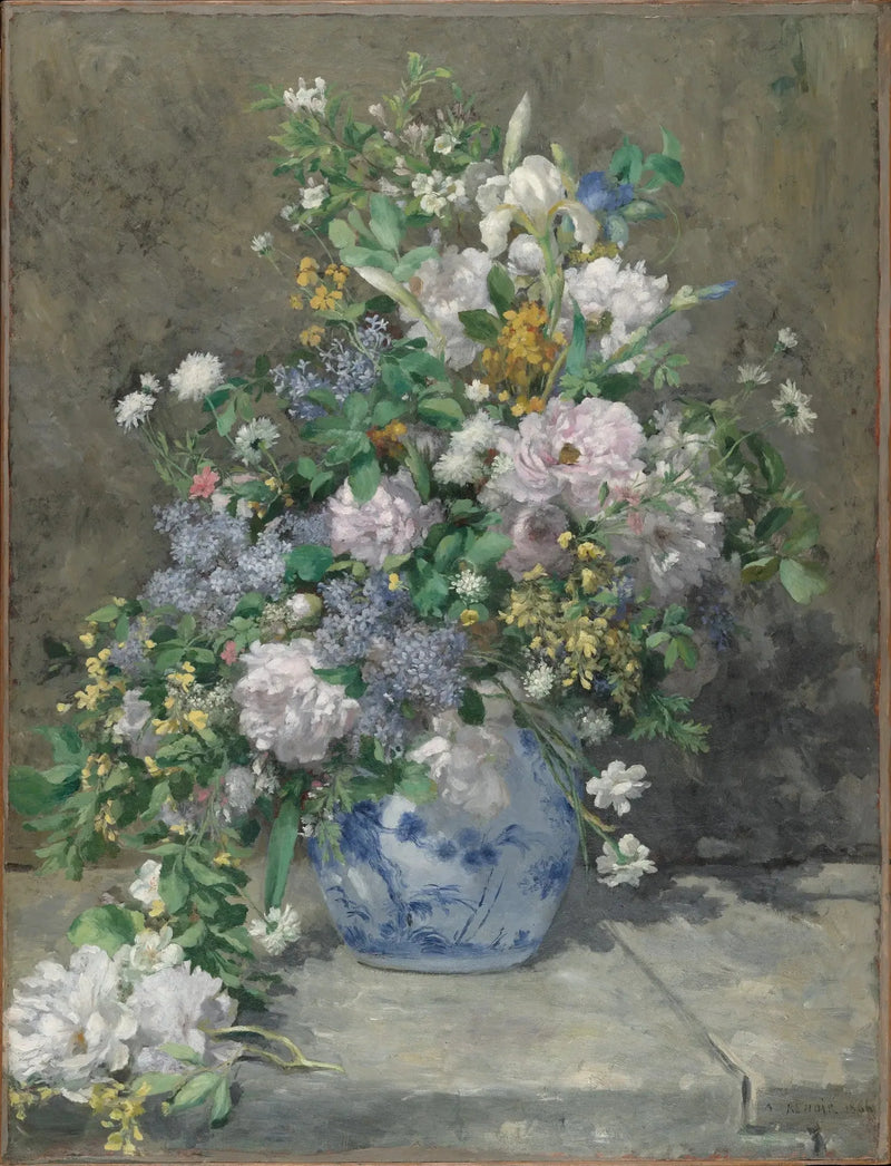 Bouquet de primavera - Pierre-Auguste Renoir