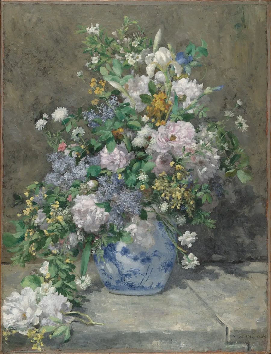 Bouquet de primavera - Pierre-Auguste Renoir
