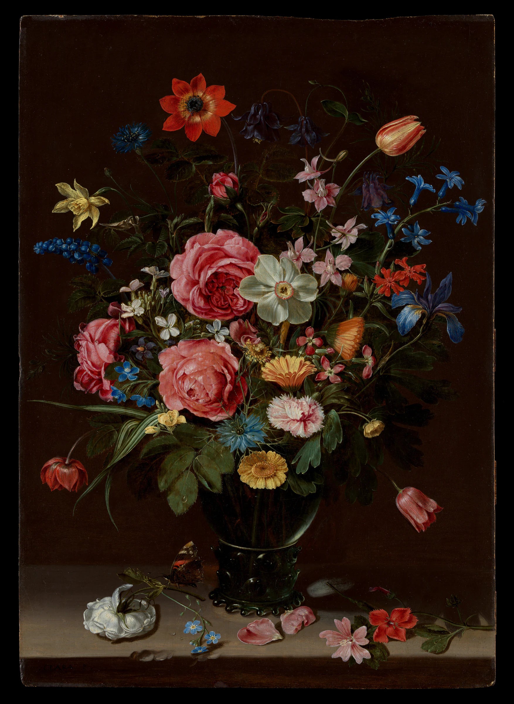 Un bouquet de fleurs - Clara Peeters