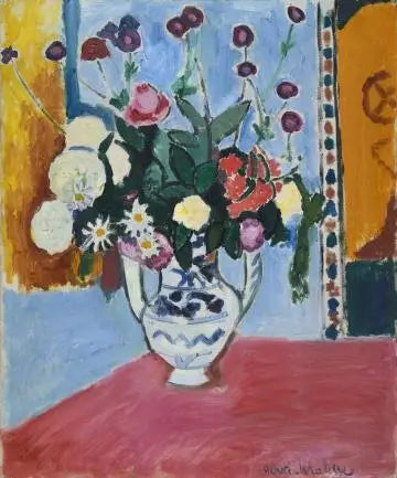 Bouquet (Vaso com duas alças) - Henri Matisse