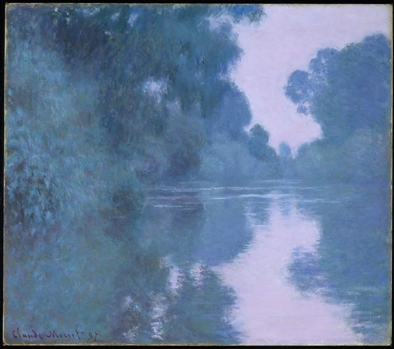 Braço do Sena perto de Giverny. - Claude Monet