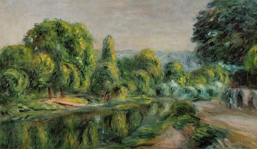 O Braço Vivo em Croissy - Pierre-Auguste Renoir