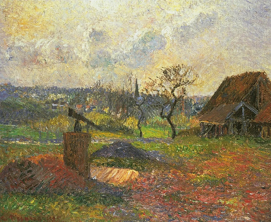 Fábrica de Tijolos de Éragny - Camille Pissarro