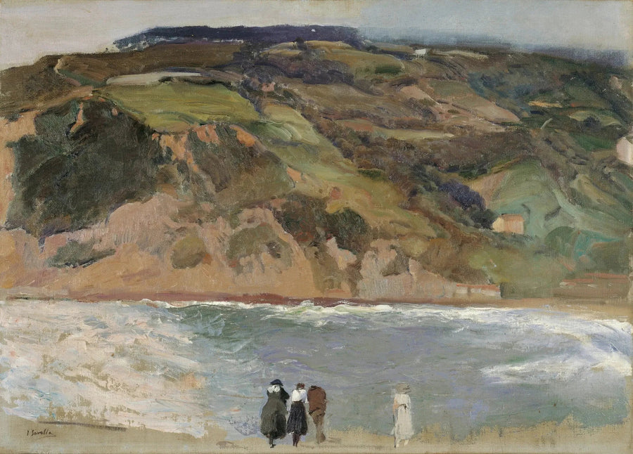 Quebra-mar em São Sebastião - Joaquín Sorolla
