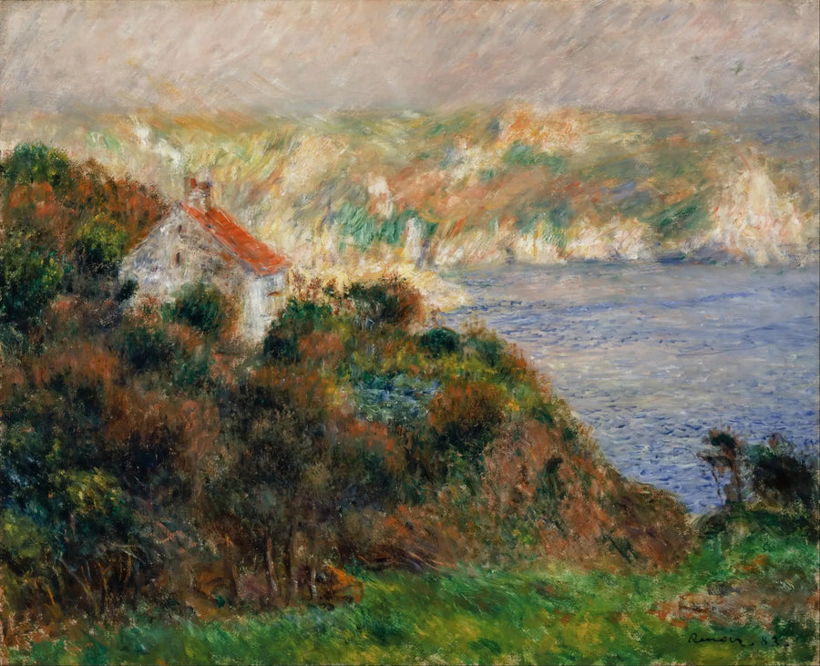 Neblina em Guernsey - Pierre-Auguste Renoir