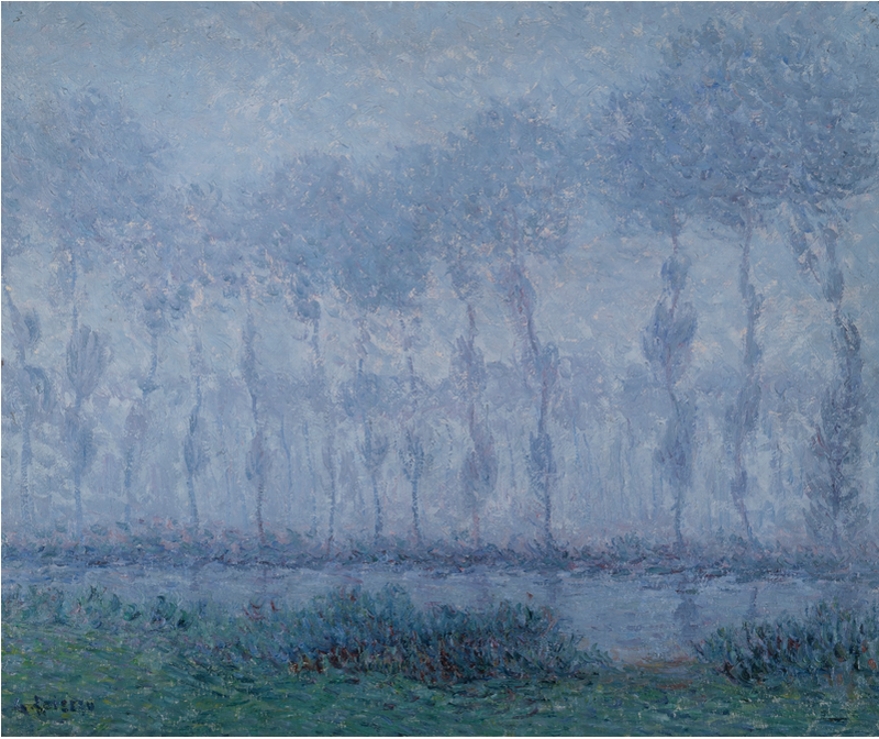 BRUMA SOBRE O EURE, SAINT-CYR - Gustave Loiseau