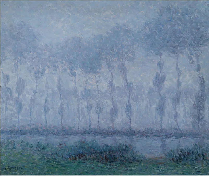 BRUMA SOBRE O EURE, SAINT-CYR - Gustave Loiseau
