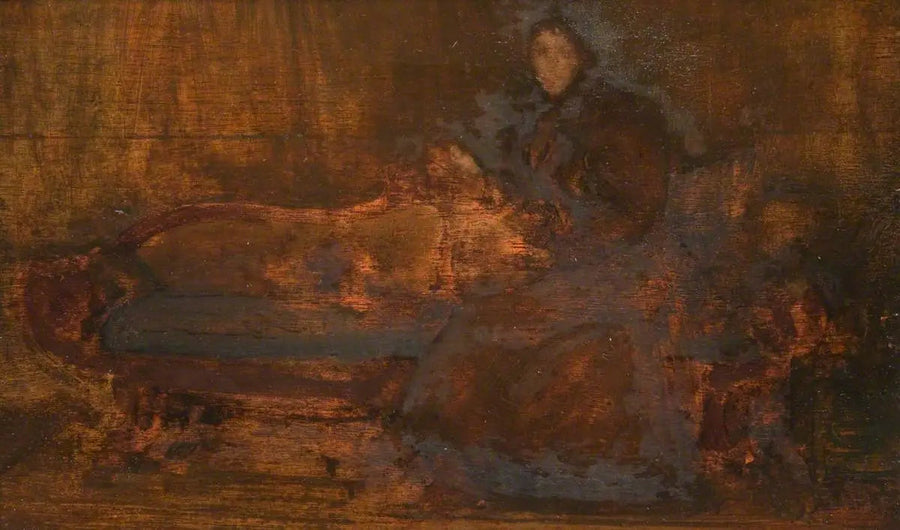 Marrom e ouro: Senhora Eden - James Abbott McNeill Whistler