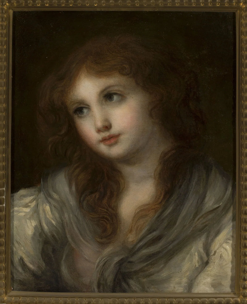 Busto de uma garota - Jean-Baptiste Greuze