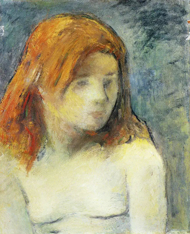 Busto de adolescente nua - Paul Gauguin