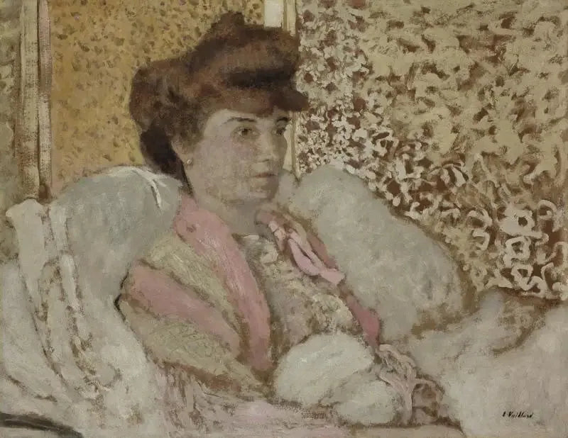 Busto de mulher sentada (Misia Natanson) - Édouard Vuillard