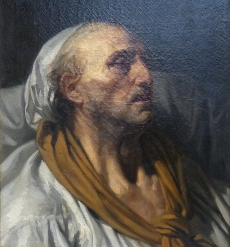 Busto do paralítico - Jean-Baptiste Greuze