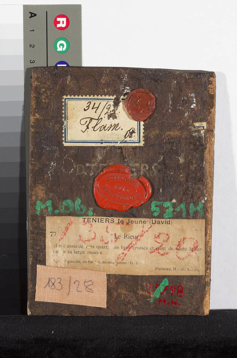 Busto de um menino risonho - David Teniers, o Jovem