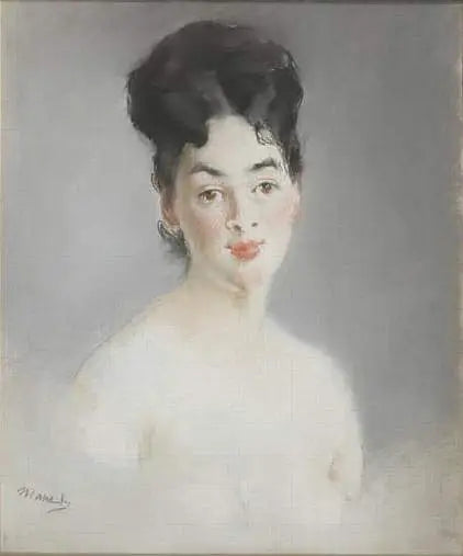 Busto nu de Jovem Mulher - Édouard Manet