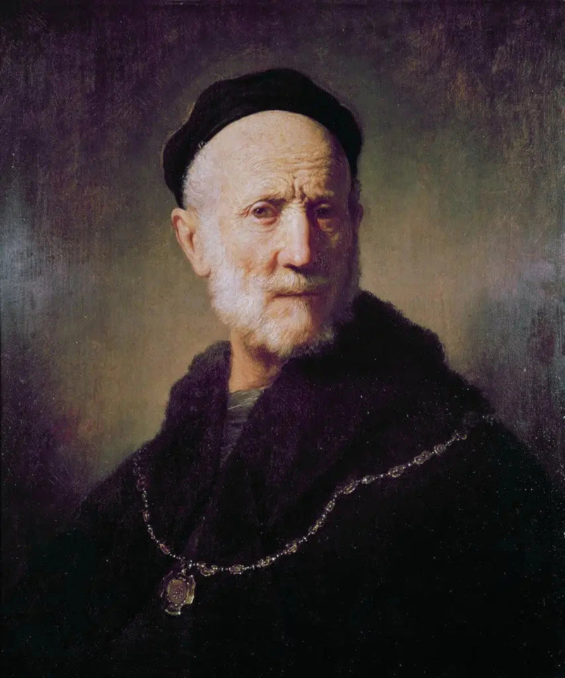 Busto de um velho - Rembrandt