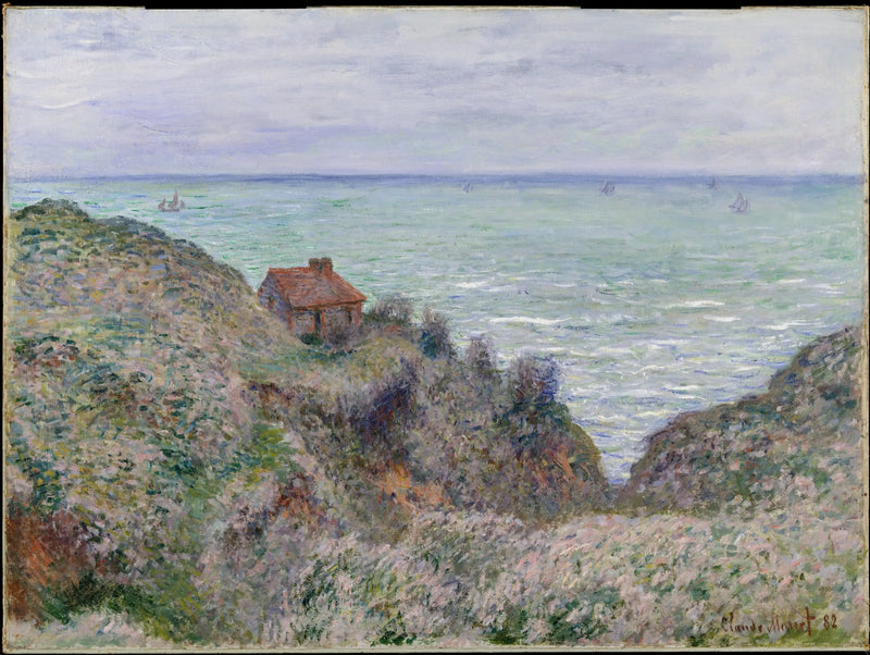 Cabana da guarda aduaneira - Claude Monet