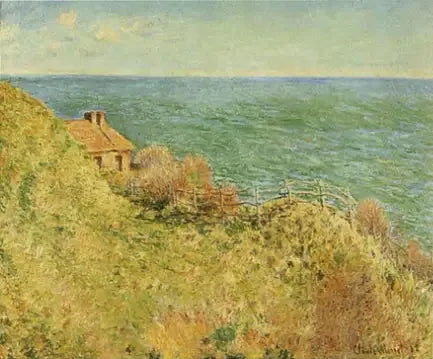 Cabane des douaniers - Claude Monet image 1 tableau peint à l’huile sur toile