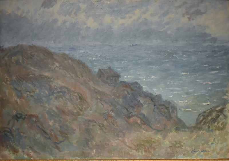 Casa de campo nas falésias perto de Varengeville - Claude Monet