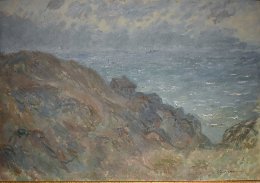 Casa de campo nas falésias perto de Varengeville - Claude Monet