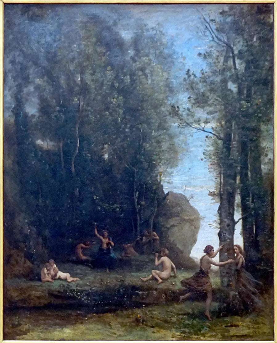 Cache-Cache - Jean-Baptiste Camille Corot