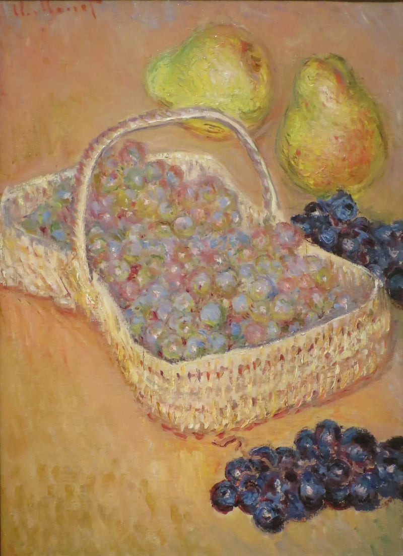 Cachos de uvas - Claude Monet