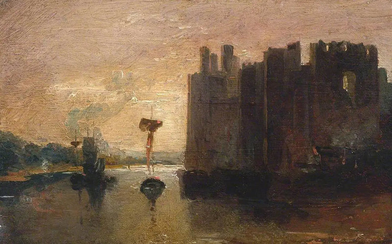 Castelo de Caernarvon - J. M. W. Turner
