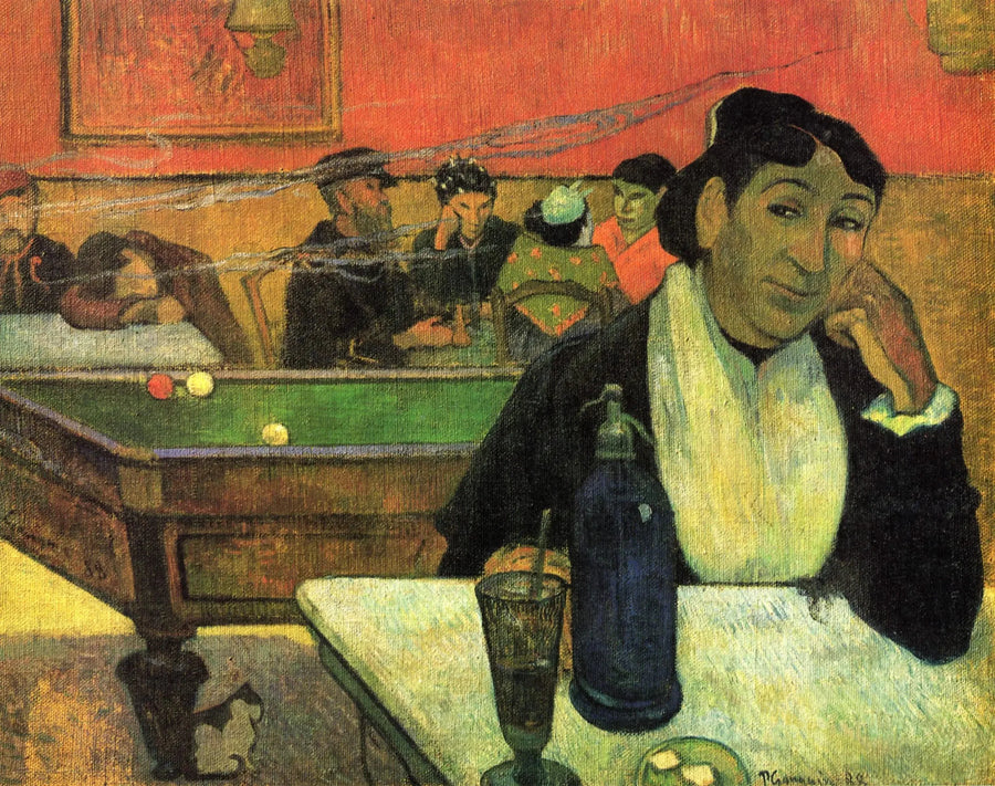 Café em Arles - Paul Gauguin