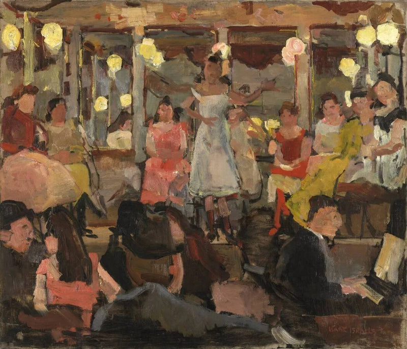 Café-Concerto no Nes em Amsterdã - Isaac Israëls