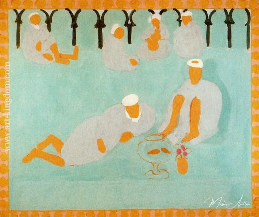 Café marocain - Matisse - Reproductions de tableaux et peintures haut de gamme