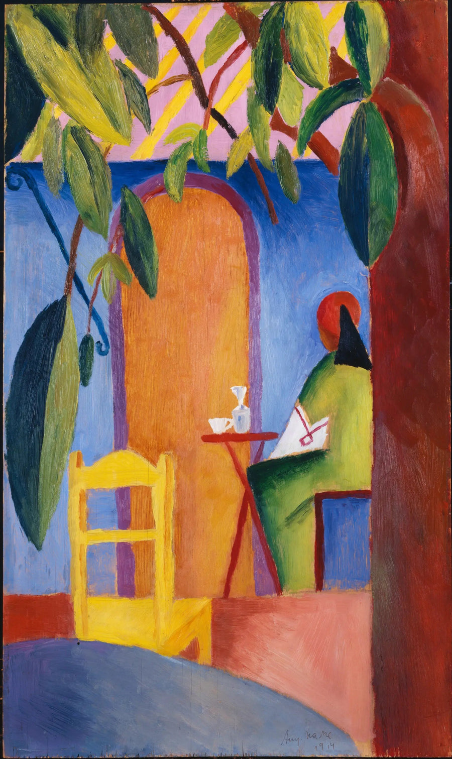 Café turco - August Macke