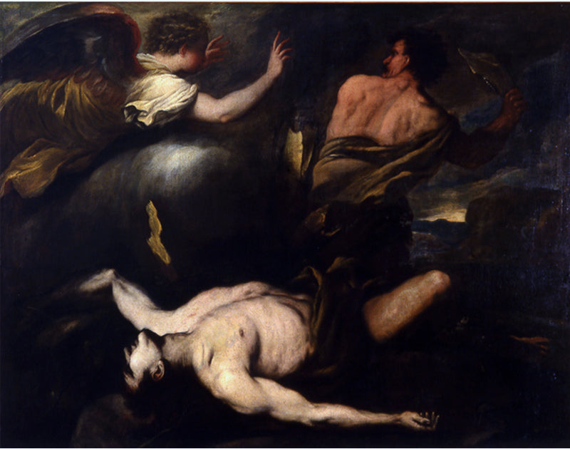 Caim e Abel - Luca Giordano