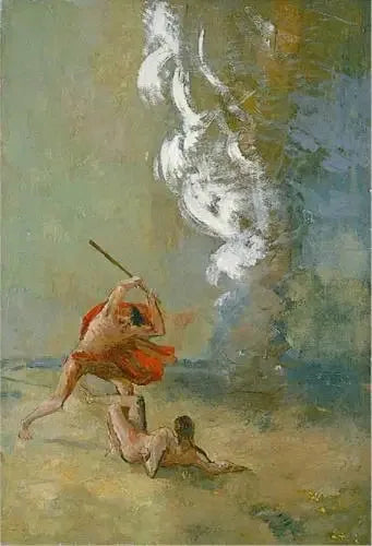 Caim e Abel - Odilon Redon