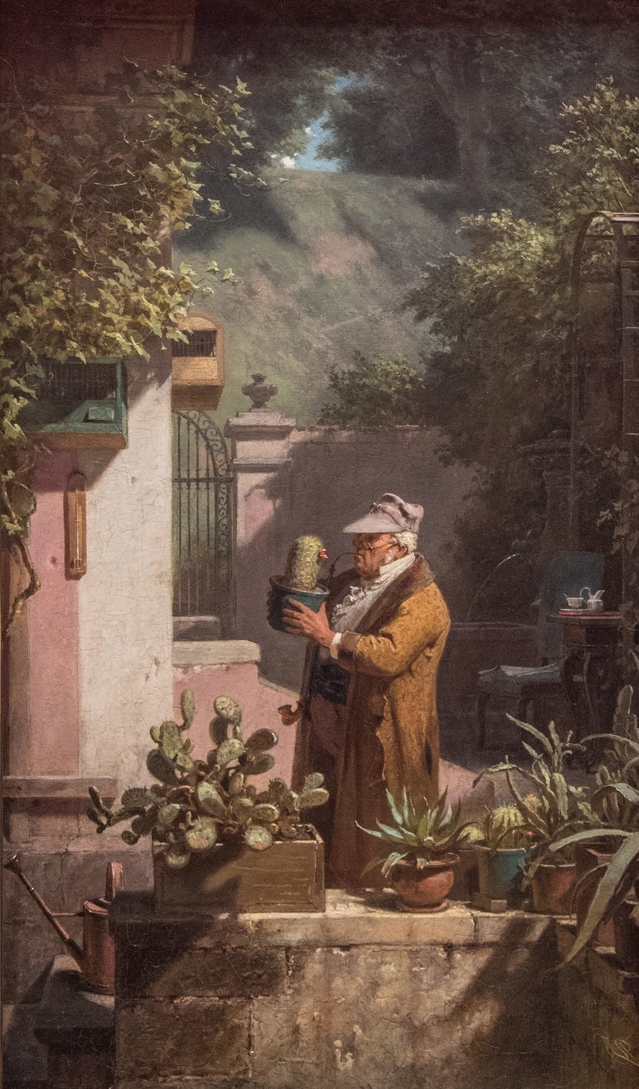 Der Kaktusfreund (L’Ami des cactus) - Carl Spitzweg