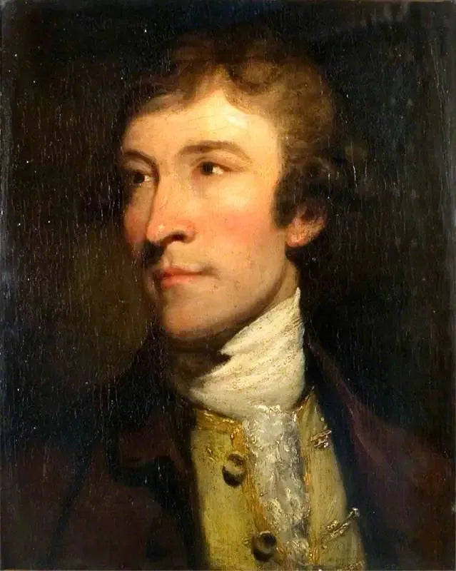 Caleb Whitefoord (1734–1810), poeta espiritual e satírico - Joshua Reynolds