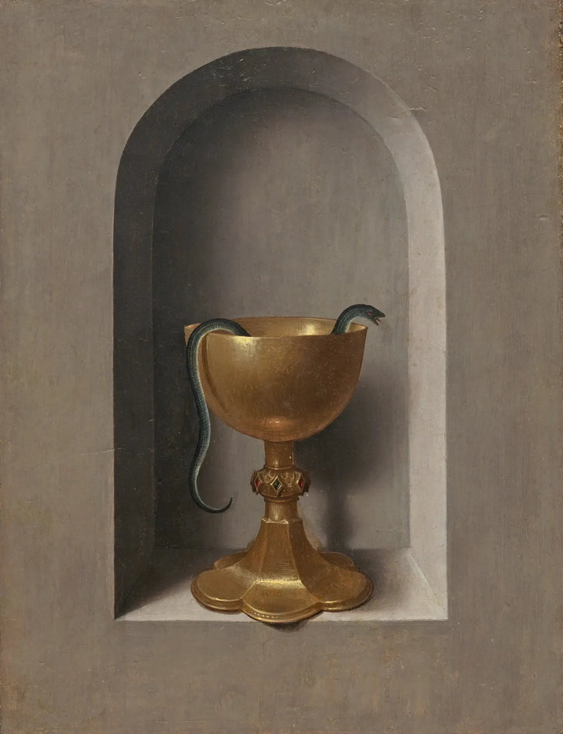 Cálice de São João Evangelista [revers] - Hans Memling