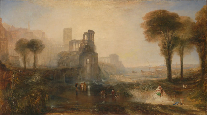 O Palácio e a Ponte de Calígula - J. M. W. Turner