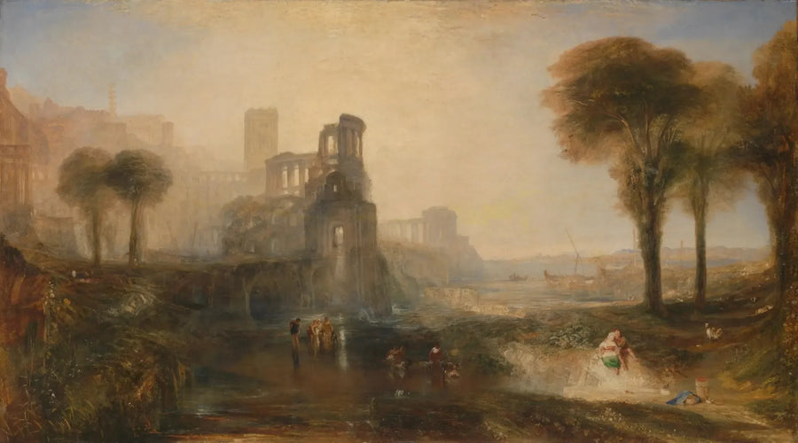 O Palácio e a Ponte de Calígula - J. M. W. Turner
