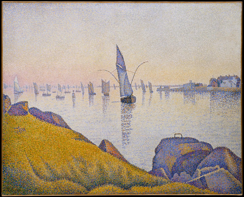 Calma da noite, Concarneau, opus 220 (allegro maestoso) - Paul Signac