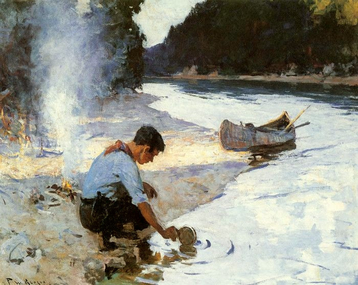 Camp - Frank Weston Benson - Alpha Reproduction