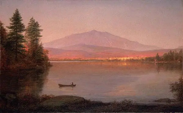 Acampamento Le Mont Katahdin de Millinocket - Frederic Edwin Church