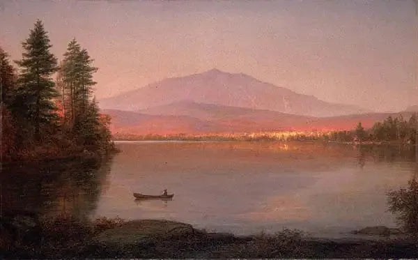 Acampamento Le Mont Katahdin de Millinocket - Frederic Edwin Church