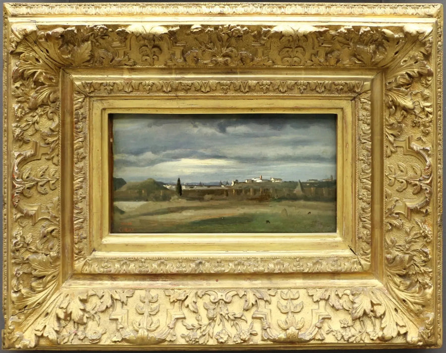 Campanha Romana. O Monte Testaccio - Jean-Baptiste Camille Corot