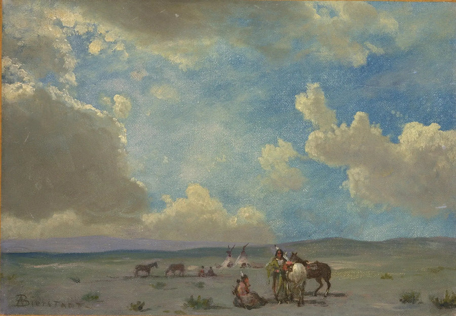 Acampamento Indígena - Albert Bierstadt