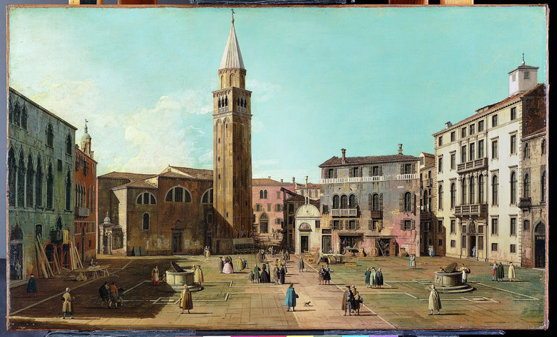 Campo Sant'Angelo - Canaletto