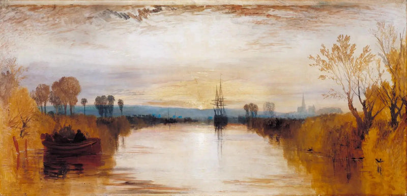 Canal de Chichester - J. M. W. Turner