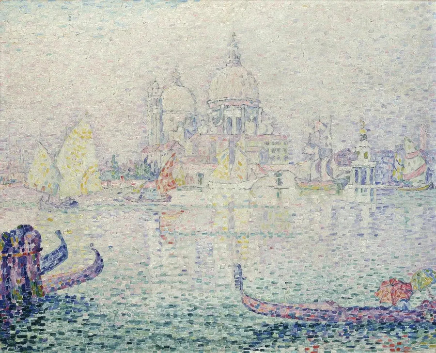 Canal da Giudecca, Manhã (Santa Maria della Salute) - Paul Signac