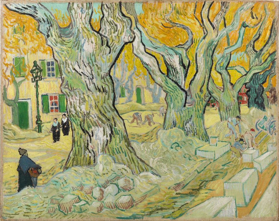 Os cantoneiros - Vincent van Gogh